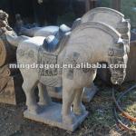 Chinese antique stone horse, garden statues 011