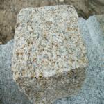 Chinese natural rusty granite paving stone granite cobble stone