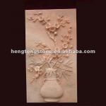 Chinese Style Marble Door Wall Relief in Hall HT-A-FD004