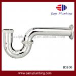 Chroem Finish P-Trap Brand New East-Plumbing NicWaterworks Universal Boston kel P-Trap B3100 B3100