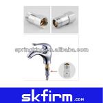 Chrome low flow water saving aerator for faucet and shower SK-WS804 water saving aerator