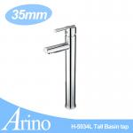 Chrome plated and polishing bathroom taps wash hand brass basin tap H-5934L