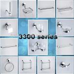 chrome plated brass hotel bathroom accessories 3300 series