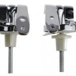 Chrome Toilet Seat Hinge 50034