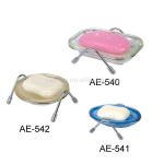 CHRPME WORE COLORED SOAP RACK WITH PLASTIC TRAY FOR BATHROOM AE-540/AE-541/AE-542