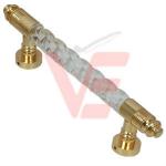 Classical Pull Door Handle - Brass 01837