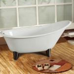 Claw feet bathtub for soaking YR-04304-1.6m