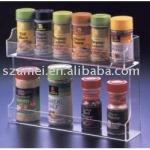 clear acrylic spice rack amei0566