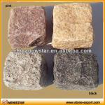 Cobblestone pavers for Driveways Granite Porphyry Mesh