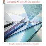 colored cheap polycarbonate sheets for sale ZD04