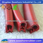 Colourful U Channel Plastic Extrusion Profile