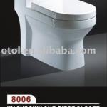 Combined With Modern Elements Stylish And Simplicity Washdown One-piece Toilet 8006 8006