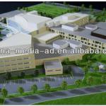 comercial building model/architectural scale model/3D real estate project arrangement/crystal architecture model building CBM-18