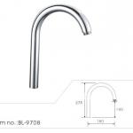 commercial faucet round brass faucet spout(BL-9708) BL-9708