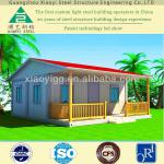 Common design small prefabricated waterproof steel villa for resort XYR--012