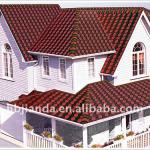 construction and waterproof materials colored asphalt shingle Colored asphalt shingle