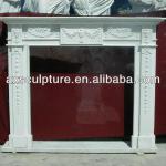 contruction material marble fireplace for indoor decorative ax-141