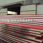 corrugated colored metal roofing sandwich panel V980