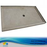 Crema Marfil Marble Shower Base Pan