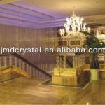 crystal glass banister rails for inner stairs JMD-LT-201