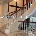 crystal glass indoor outdoor staircase column for decorative JMD-LT-108