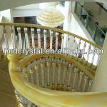 crystal glass stair handrail &amp; baluster for home decoration JMD-LT-004