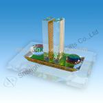 Crystal Houses of Parliament office for handmade 3d glass building model JY20 JY20