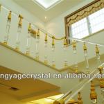 crystal stair railing for house decoration JYG131107CB