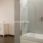 Curved Bath Screen HEF-S004