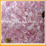 D072203 Gorgeous natural rose quartz and ammonite stone wall tile D072203