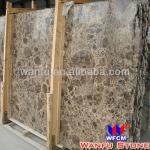 Dark Emperador Original Travertine Marble Slab Price WM-054