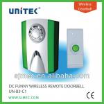 DC sound dingdong funny hanging best wireless doorbell UN-B3-C1