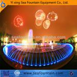 decorative colorful musical square musical floating fountain water festures SEA-MFD