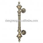 Decorative door lock handles for glass door