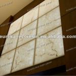 Decorative faux alabaster backlit wall panels TS0055A