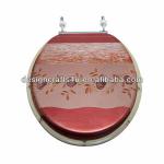 decorative polyresin custom toilet seats y0550