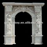 decorative stone arch marble door surround AW-18