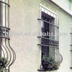 decorative wrought iron windows guards 006