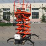 Diesel drive hydraulic mobile scissor work platform SJY