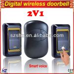 Digital electric wireless doorbells 2 to 1 HZ-A16-b21