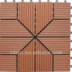 DIY Outdoor Wood Plastic Composite Decking (WPC) False Floor VTWPC02