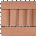 DIY Outdoor Wood Plastic Composite Decking (WPC) False Floor VTWPC03