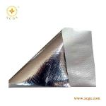 double side aluminum foil woven or scrim fabric construction material as radiant barrier GRC13