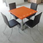 Easily clean fast food restaurant table and chairs,dining room tables KKR-dining room tables