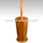 Eco-Friendly Natural Bamboo Toilet Brush Holder 62025