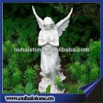 Elegant marble angel garden stone lady statue OH-PS-10