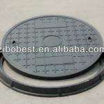 EN124 700mm B125 Round BMC composite Manhole covers S-70B