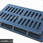 EN124 B125 Water Gully Grating/Cast Gully Grate/Cast Iron Channel Gully Grating EN124 B125-C/O330x630x40x70mm