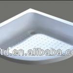 Enamel steel sector shower tray TB-T004A TB_T004A