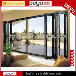 Energy efficient aluminum bi fold door &amp; Energy saving aluminium folding door with thermal break profile Deyu Series